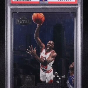1997 Michael Jordan Metal Universe Championship #23 PSA 7 NM Chicago Bulls
